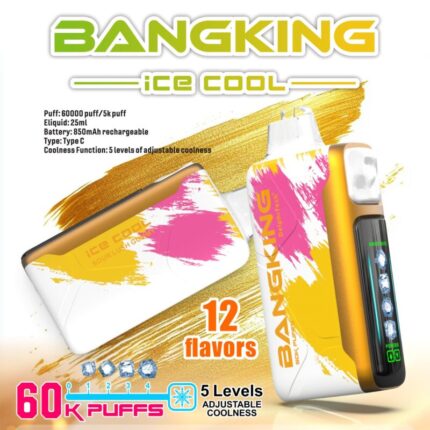 Bang King Ice Cool 60000口一次性拋棄式電子煙
